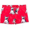 CUNYI Pantaloncini da Bagno per Bambini Costume da Bagno per Ragazzi Pantaloncini da Spiaggia ad Asciugatura Rapida, Cani 130