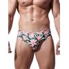 Arcweg Costume da Bagno Uomo con Pad Rimovibile e Coulisse Slip e Parigamba da Bagno Pantaloni Corti Elastico a Vita Bassa Nuoto M(EU)