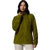 Columbia Benton Springs - Giacca in pile da donna, con cerniera intera, colore: verde muschio, M