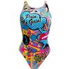 TurboTronic By Z-LINE Turbo Donna Crazy Comic Parte Inferiore del Bikini, Bleu Clair, Medium