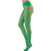 CALZITALY Collant Velati, Collant senza Cuciture, Calze Trasparenti, 15 DEN, Nero, Naturale, Verde, Rosso, Pois, S, M, L, XL, XXL, Made in Italy (IT, Testo, XXL, Regular, Regular, Green apple)