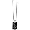 Juventus - Collana con Piastrina Logo (B-Jc007Uas), Prodotto Ufficiale