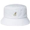 Kangol Washed Bucket Basco, Bianco, S Uomo