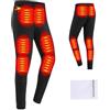 YAMNYSS Pantaloni Riscaldati per Esterni con 3 modalità di Livello Biancheria Intima Termica Riscaldata Leggings Riscaldanti Elettrici A 12 Zone per Uomo E Donna,Men,3XL