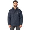 Dickies Giacca da Uomo in Pile con Cappuccio e idroscudo da Lavoro, Blu Marino Scuro., XL