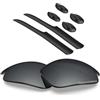 BlazerBuck Lenti di ricambio polarizzate anti-sale, per Oakley Fast Jacket OO9097