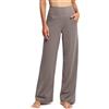 G4Free Pantaloni Sportivi da Donna Gamba Larga con Tasche Casual Bootcut Larghi Yoga Pants Flare Gamba Largo Campana Aderenti Elastici Palestra Palazzo