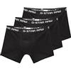 G-STAR Uomo Classic Trunk 3-Pack, Nero (black/black/black D03359-2058-4248), S