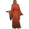 Generico Kimono lungo in seta, accappatoio largo in raso da donna, vestaglia da sposa alla moda
