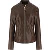 GUESS Donna Giacca In Pelle Sintetica W6RL52WL850 Poliuretano Marrone M