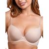 Vivisence Reggiseno Push-Up Liscio Classico 1041, Beige,2D
