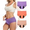 Gladbecke Mutande Mestruali Donna Cotone Flusso Abbondante Mestruale L