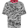 Porsche Motorsport T-Shirt Oversize con Stampa | Design con stampa all-over di citazioni Porsche, Girocollo a contrasto, Stemma logo Porsche, Maniche corte