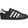 adidas Originals Superstar, Sneakers Uomo, Black White Black, 44 EU