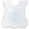 Generico Camicia veste Battesimo bambina personalizzato con ricamo nome e data 100% cotone Made in Italy