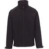Payper DUBLIN Giacca uomo da lavoro 100% poliestere Soft Shell manica raglan chiusura zip tasche esterne Blu Navy (L)
