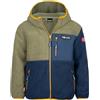 Trollkids Bambini Giacca IN Pile Aurlandsfjord | Calda giacca in pile Sherpa, due tasche laterali con cerniera, cappuccio integrato