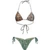 F**K Bikini Donna Triangolo con Slip Regolabile Fantasia SW0140-X10