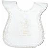 Generico Camicia veste Battesimo bambina personalizzato con ricamo nome e data 100% cotone Made in Italy