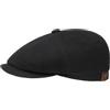 Stetson Hatteras Berretto con Visiera Unisex Coppola Lana e Cachemire Fodera in Flanella Autunno Inverno