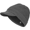 adidas Griggs Brimmer Beanie with Brim - Standard Fit Winter Hat Cappello Invernale, Grigio Scuro mélange/2.0, Taglia Unica Uomo