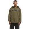 Brandit Hoody Army Uomo Felpa con Cappuccio Nero Regular