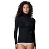 JADEA Dolcevita Donna Manica Lunga Collo Alto Cashmere Modal Morbido