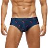 Arcweg Costume da Bagno Uomo con Pad Rimovibile e Coulisse Slip e Parigamba da Bagno Pantaloni Corti Elastico a Vita Bassa Nuoto