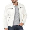 RED BRIDGE Redbridge Giacca in Pelle sintetica da Uomo Stile Biker Giubbotto in finta pelle Casual Vintage