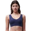 Chantelle Softstretch Padded V-Neck Bra Reggiseno, Blu Marino, X XX-Large(Donna