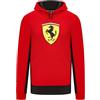 PUMA Felpa con Cappuccio Scuderia Ferrari Big Shield da Uomo