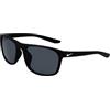 Nike ENDURE FJ2185 010 Matte Black/White/Dark Grey Sunglasses Unisex Iniettato, Rectangle, 59