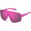 POLAROID KIDS PLD 8070/S Occhiali, Rosa, STANDARD Unisex Adulto