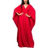 YouKD Abito lungo da donna stile caftano, bohémien, costume da bagno, copricostume da spiaggia, vestaglie, taglia unica, abbigliamento per la casa