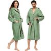 nice homeit Accappatoio Donna e Uomo in Spugna 100% Cotone