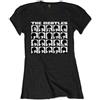 The Beatles T-Shirt # L Ladies Black # Hard Days Night Faces Mono