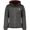 Geographical Norway Toledoama_Men Pile da Uomo, Nero, XXXL