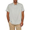 riverso RIVEmilio, camicia da uomo a maniche corte, vestibilità normale, per il tempo libero, estiva, in lino, tinta unita, bianco, beige, blu, verde, navy, S, M, L, XL, XXL, 3XL, 4XL, 5XL