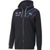 PUMA Uomo Top Felpa con Cappuccio Uomo BMW M Motorsport Team Full-Zip, grigio, S