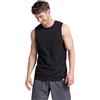 Russell Athletic Dri-Power Cotton Blend Sleeveless Muscle Shirts, Moisture Wicking, Odor Protection, UPF 30+, Sizes S-4x T-Shirt, Nero, M Uomo