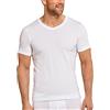 Schiesser Long Life Cotton Shirt 1/2, Vestaglia Uomo, Bianco, Small (Taglia Produttore:)