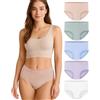 Gladbecke Mutande Donna bambù Elastico Morbide Come la Seta Slips 3XL