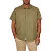 riverso RIVEmilio, camicia da uomo a maniche corte, vestibilità normale, per il tempo libero, estiva, in lino, tinta unita, bianco, beige, blu, verde, navy, S, M, L, XL, XXL, 3XL, 4XL, 5XL