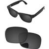 PapaViva Lenti di ricambio per occhiali Ray-Ban Meta Wayfarer Gen 2 RW4012 50 mm AI, fotocromatiche, anti-appannamento e anti luce blu, Nero tinta unita, RW4012 50mm