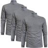 Sergio Tacchini Maglia da Uomo Dolcevita Caldo Cotone, 3pz Grigio L