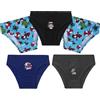Marvel Spiderman Mutande Bambino Multipacco da 5 Morbido Traspirante Slip Bambino Piccoli Captain America Hulk Avengers (5-6 Anni, Blu Spidey)
