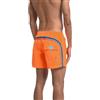 SUNDEK Costume da Bagno Uomo, Arancione, Shorts con Coulisse, Righe Multicolore sul Lato