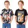 Get Trend One Piece Magliette Bambino 7-14 Anni, Set 2 T-Shirt Cotone Manica Corta Girocollo, Abbigliamento Bambino Estivo, Idea Regalo Ragazzo (13-14 Anni, Nero/Multi One Piece, 2 Pck)