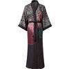 Ledamon Kimono Robe Accappatoio Donna, Piuma di pavone, Taglia unica