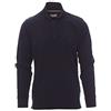 PAYPER Florence Polo da Uomo a Manica Lunga 100% Cotone Colletto Polsino a Costine Spacchetti Laterali Rinforzo Sagomato retrocollo Blu Navy (M)